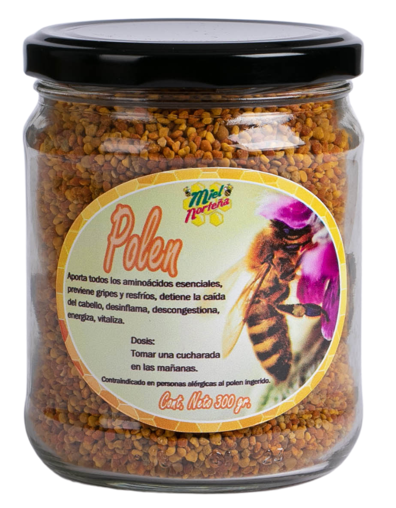 Polen de abeja 300g – Miel Norteña
